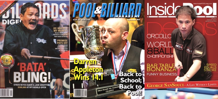 The best pool billiard magazines